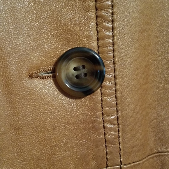 Danier leather trench coat - small - Picture 6 of 11